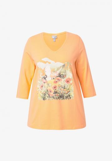 Майка с рукавом три четверти