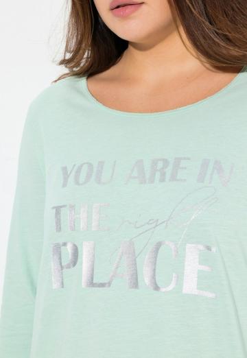 Майка с рукавом три четверти