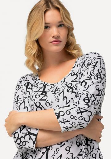 Майка с рукавом три четверти