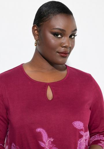 Майка с рукавом три четверти