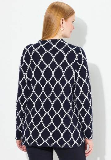 Длинный пуловер