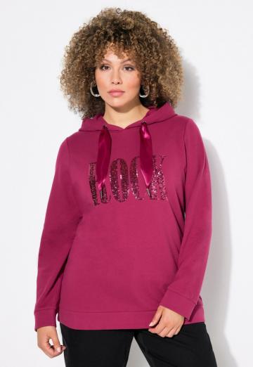 Пуловер с капюшоном