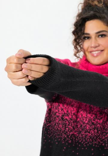 Вязаное платье