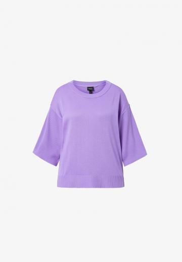 Пуловер с рукавом три четверти