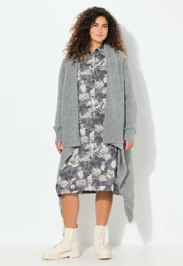 Длинный жилет