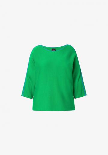 Пуловер с рукавом три четверти