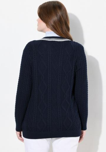 Длинный пуловер