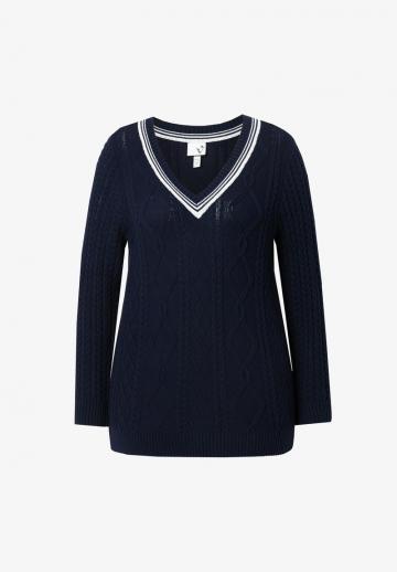 Длинный пуловер