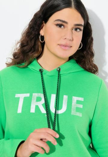 Пуловер с капюшоном