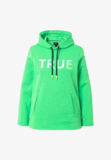 Пуловер с капюшоном