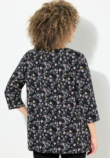 Майка с рукавом три четверти