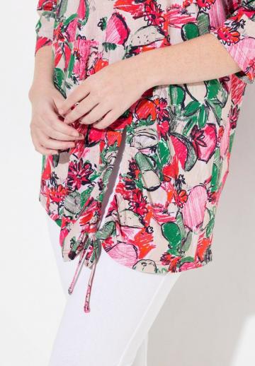 Длинная блузка