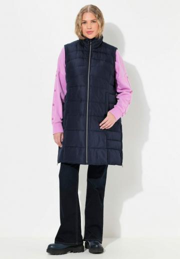 Длинный жилет