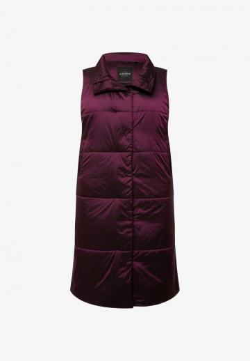 Длинный жилет