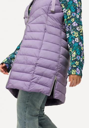 Длинный жилет