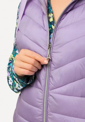 Длинный жилет