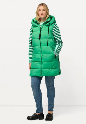 Длинный жилет