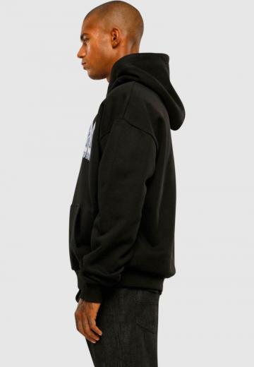 Пуловер с капюшоном