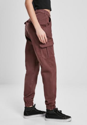 Брюки с накладными карманами
