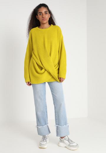 Длинный пуловер