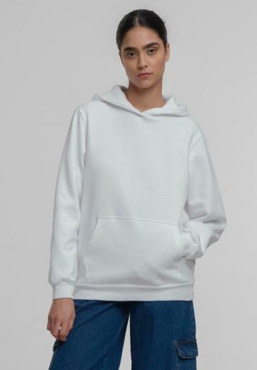 Пуловер с капюшоном