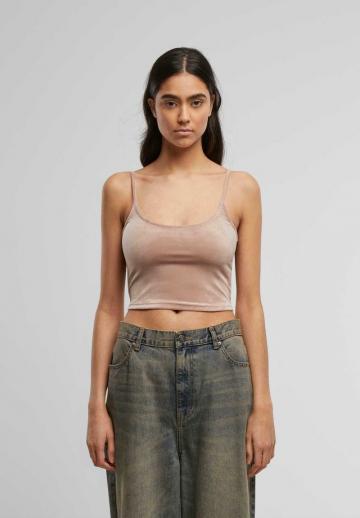 Топ на бретельках