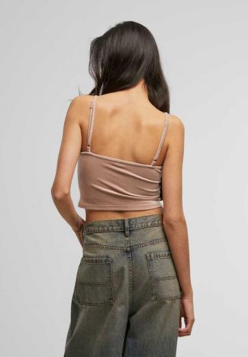Топ на бретельках