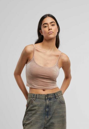 Топ на бретельках