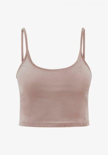 Топ на бретельках