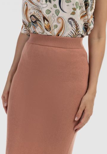 Вязаная юбка