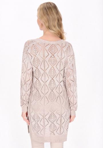 Длинный жилет