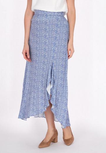 Юбка с воланами