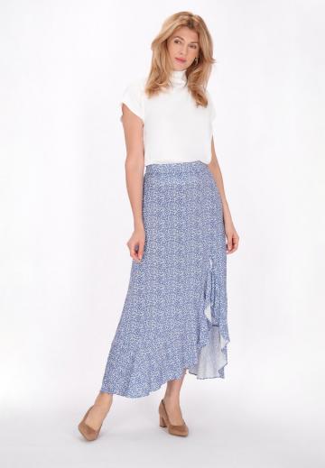Юбка с воланами