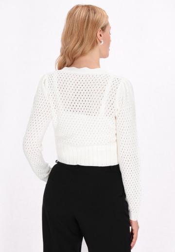 Вязаная кофта
