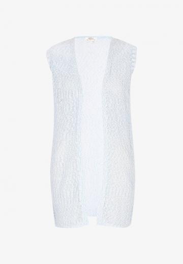 Длинный жилет