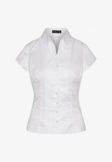 Атласная блузка