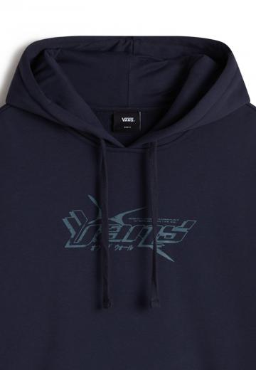 Пуловер с капюшоном