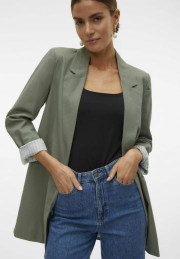 Длинный блейзер