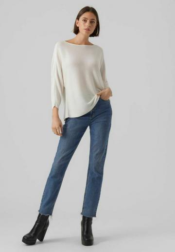 Пуловер с рукавом три четверти