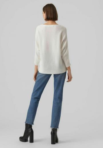 Пуловер с рукавом три четверти