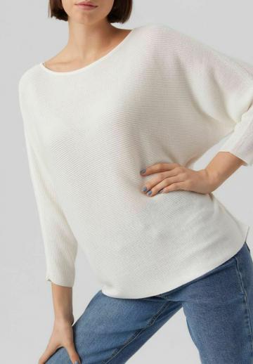 Пуловер с рукавом три четверти