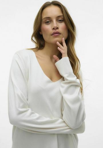 Длинный пуловер