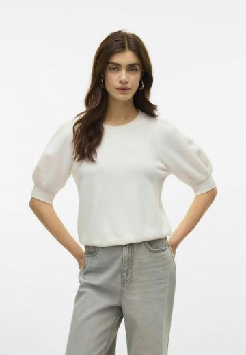 Пуловер с коротким рукавом