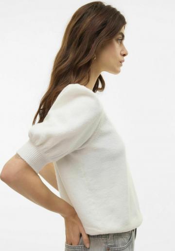 Пуловер с коротким рукавом