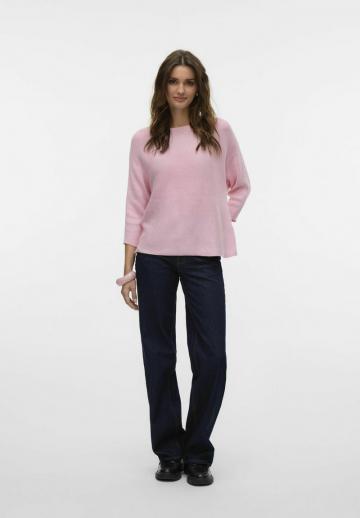 Пуловер с рукавом три четверти