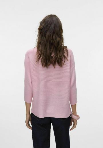 Пуловер с рукавом три четверти