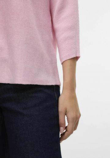 Пуловер с рукавом три четверти