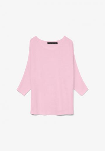 Пуловер с рукавом три четверти