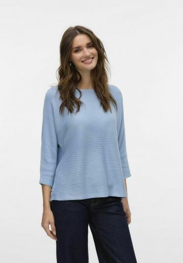 Пуловер с рукавом три четверти