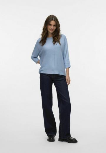 Пуловер с рукавом три четверти